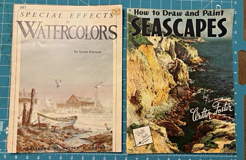 Vintage art walter foster - art,